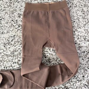 Fleece lined tights plus size